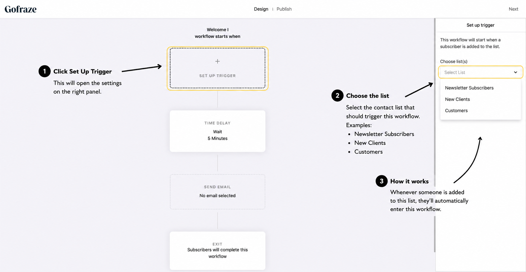 Gofraze login page
